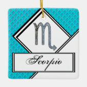 Scorpio Zodiac Symbol Element van Kenneth Yoncich Keramisch Ornament (Voorkant)