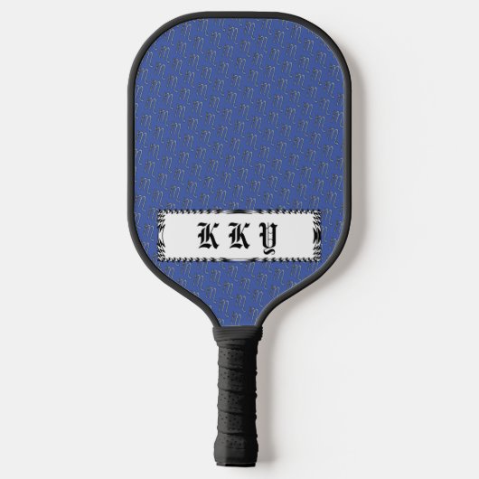 Scorpio Zodiac Symbol Element van Kenneth Yoncich Pickleball Paddle (Achterkant)