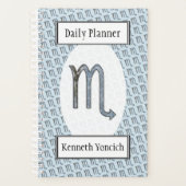 Scorpio Zodiac Symbol Element van Kenneth Yoncich Planner (Voorkant)