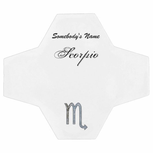 Scorpio Zodiac Symbol Element van Kenneth Yoncich Voetbal (Enkel)