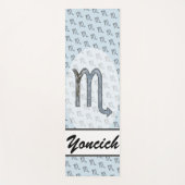 Scorpio Zodiac Symbol Element van Kenneth Yoncich Yogamat (Voorkant)