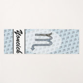 Scorpio Zodiac Symbol Element van Kenneth Yoncich Yogamat (Voorkant (horizontaal))