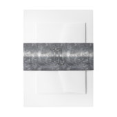 Scorpio Zodiac Symbol in Grunge Metallic Style Uitnodigingen Wikkel (Voorkant Voorbeeld)