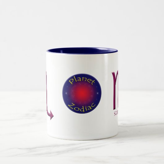 Scorpio Zodiac Symbol Mok (Center)