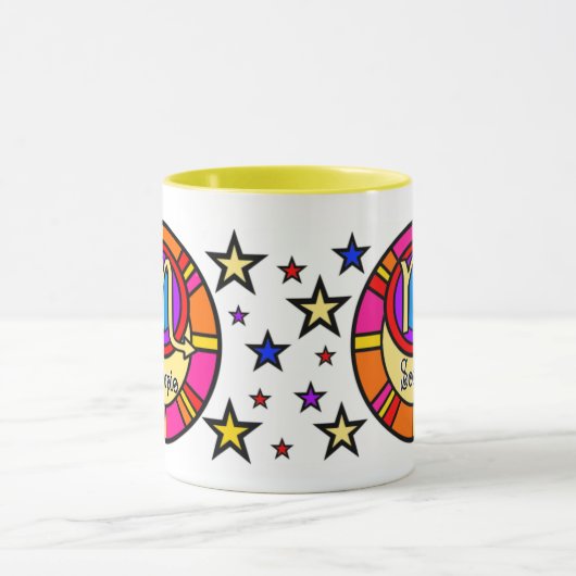 Scorpio Zodiac Symbol Mok (Midden)