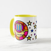 Scorpio Zodiac Symbol Mok (Voorkant links)