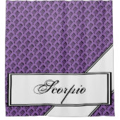 Scorpio Zodiac Symbol Standard van Kenneth Yoncich Douchegordijn (Voorkant)