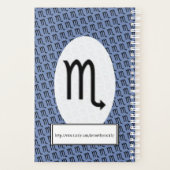 Scorpio Zodiac Symbol Standard van Kenneth Yoncich Planner (Achterkant)