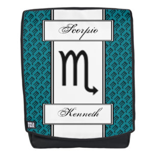 Scorpio Zodiac Symbol Standard van Kenneth Yoncich Rugtassen