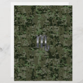 Scorpio Zodiac Symbol Woodland Digital Camo (Voorkant / Achterkant)