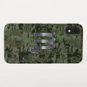Scorpio Zodiac Symbol Woodland Digital Camo Case-Mate iPhone Case (Achterkant (horizontaal))