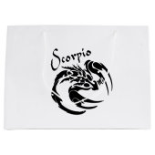 Scorpio Zodiac-symbool en -teken Groot Cadeauzakje (Voorkant)