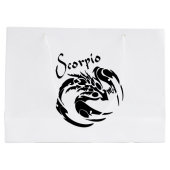 Scorpio Zodiac-symbool en -teken Groot Cadeauzakje (Achterkant)