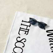 Scorpio Zodiac-symbool en -teken Strandlaken (In situ)