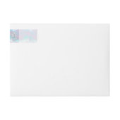 Scorpio Zodiac Symbool in moeder van parelstijl (Voorkant)