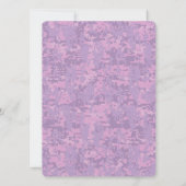 Scorpio Zodiac-symbool op roze digitale camo (Achterkant)