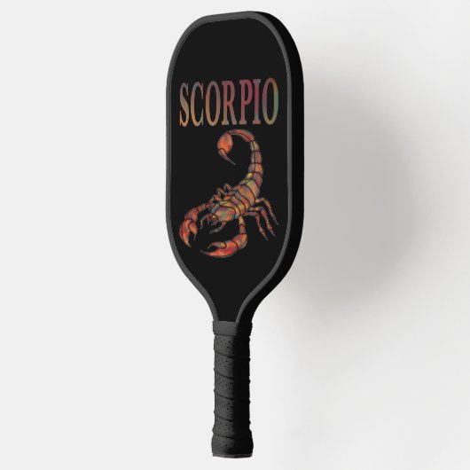 Scorpio Zodiac Symbool Pickleball Paddle (Links)
