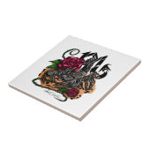 Scorpio - Zodiac Tegeltje (Zijkant)