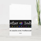 SCORPIO - ZODIAC-WENSKAART KAART (Achterkant)