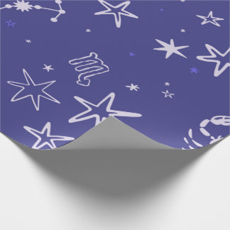 Scorpio Zodiac Wrapping Paper Cadeaupapier