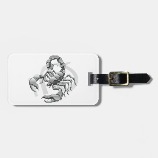 Scorpion Bagagelabels (Voorkant horizontaal)