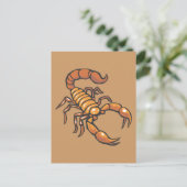 Scorpion Briefkaart (Staand voorkant)
