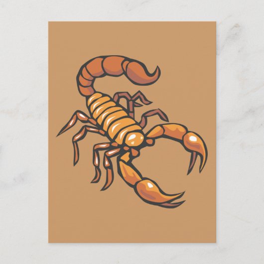 Scorpion Briefkaart (Voorkant)
