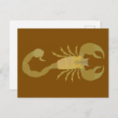 Scorpion Briefkaart (Voorkant / Achterkant)