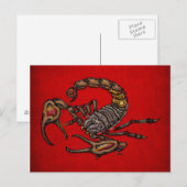 Scorpion Briefkaart (Voorkant / Achterkant)