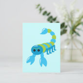 Scorpion Briefkaart (Staand voorkant)