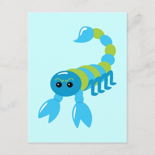 Scorpion Briefkaart (Voorkant)