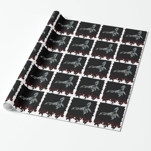 Scorpion Cadeaupapier (Uitgerold)