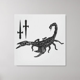 Scorpion Canvas Afdruk