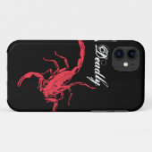 Scorpion Case-Mate iPhone Case (Achterkant (horizontaal))