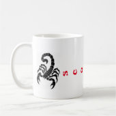 Scorpion Coffee mok (Links)