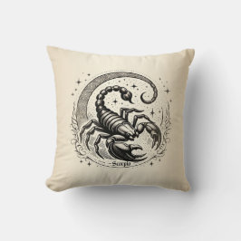 Scorpion Crescent Moon Astrologie Zodiac Schorpioe Kussen