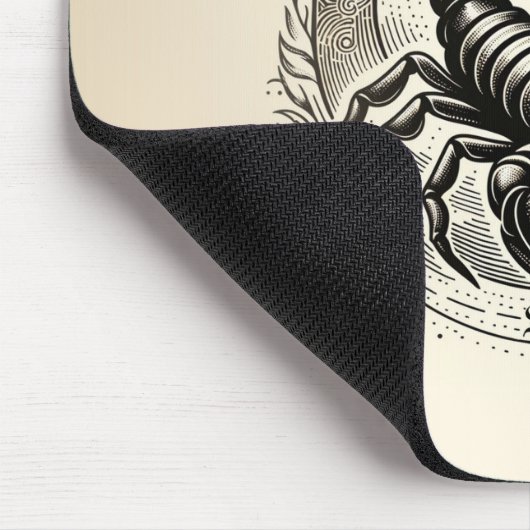 Scorpion Crescent Moon Astrologie Zodiac Schorpioe Muismat (Hoek)