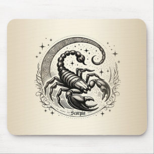 Scorpion Crescent Moon Astrologie Zodiac Schorpioe Muismat