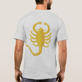 Scorpion design basis T-shirt (achterafdruk) (Achterkant)
