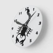 Scorpion Design Ronde Klok (Hoek)