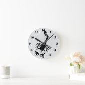 Scorpion Design Ronde Klok (Huis)