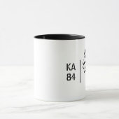 - Scorpion en uw Initialen Mok. Mok (Midden)