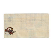 Scorpion Etiket (Voorkant)