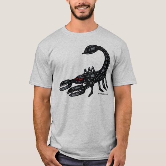 Scorpion grafisch, cool t-shirt design (Voorkant)