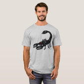 Scorpion grafisch, cool t-shirt design (Voorkant volledig)