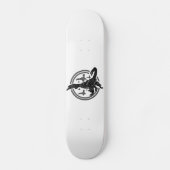 Scorpion GRAY Persoonlijk Skateboard (Voorkant)