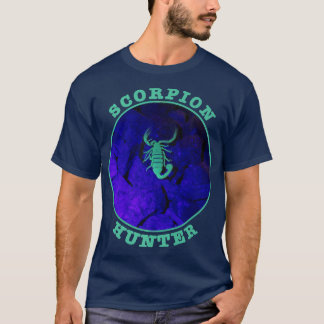 Scorpion Hunter Arachnids Desert Night Watch Desii T-shirt