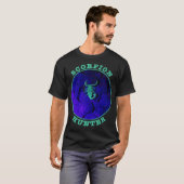 Scorpion Hunter Arachnids Desert Night Watch Desii T-shirt (Voorkant volledig)