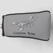 Scorpion Icon Golf Head Hoesje Golfheadcover (Voorkant)