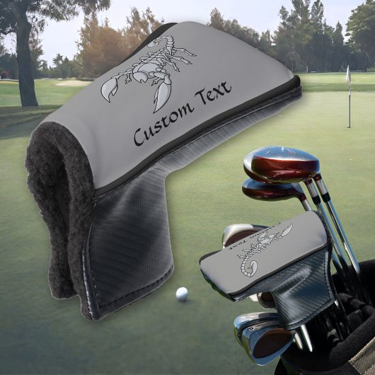 Scorpion Icon Golf Head Hoesje Golfheadcover